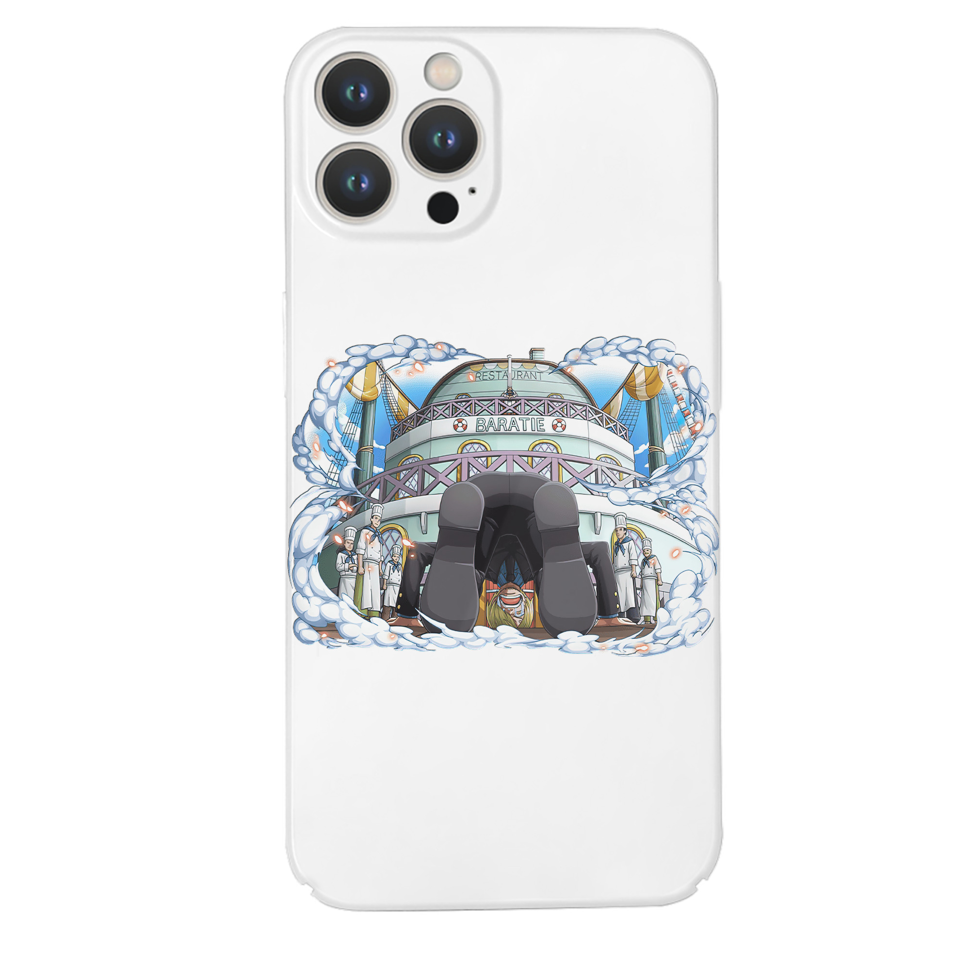 （画像用） ワンピース サンジ ONE PIECE Sanji 【iPhone 14シリーズ対応】ハードケース